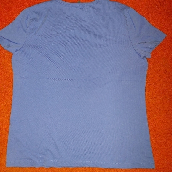 L-RL Ralph Lauren Blue Youth T-shirt Size Large - Picture 3 of 6
